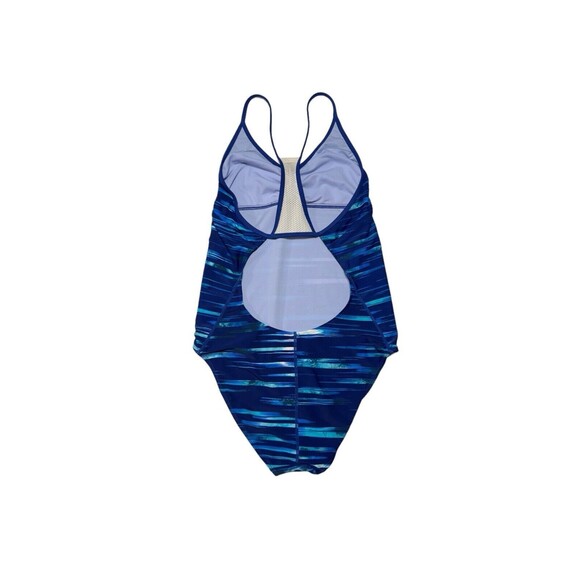 C9 Champion Women’s Size L (12-14) Blue One Piece Swim Suit Racerback - Picture 2 of 5